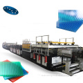 PP pc hollow sheet production line plate sheet making machine hot sale